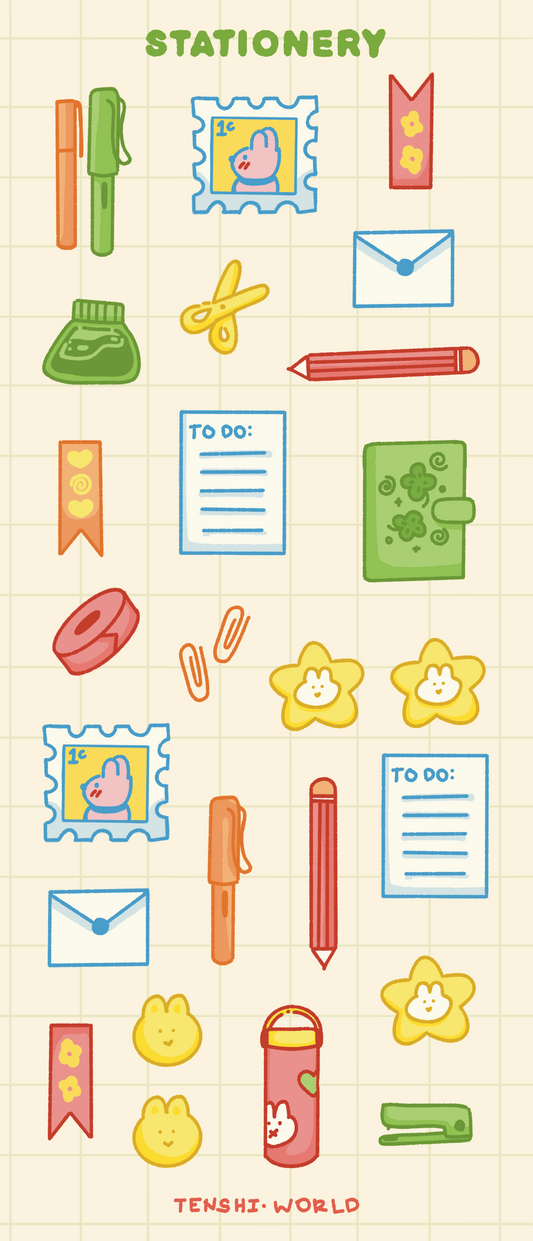 Clear Journaling Sticker Sheet