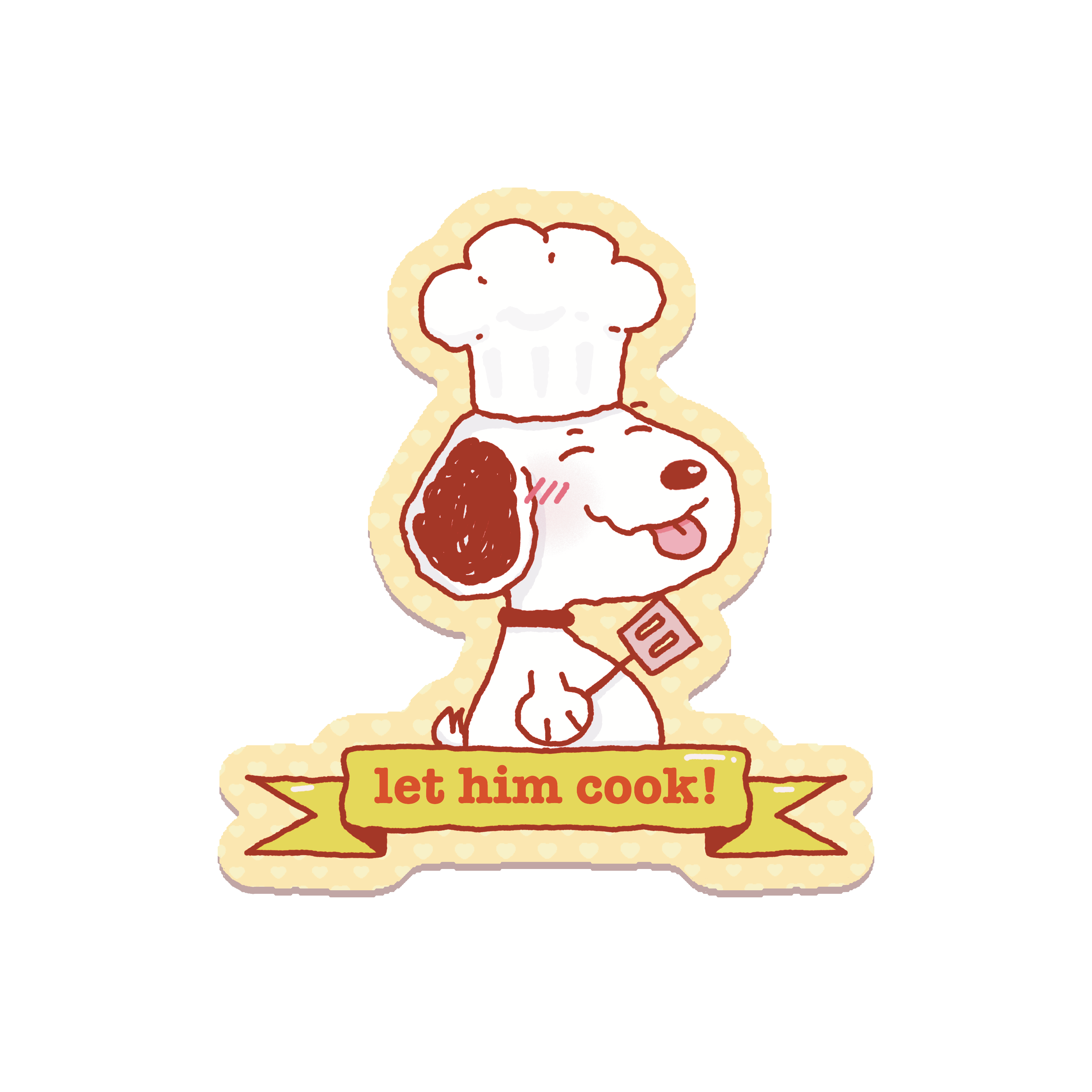 Let Him Cook Sticker