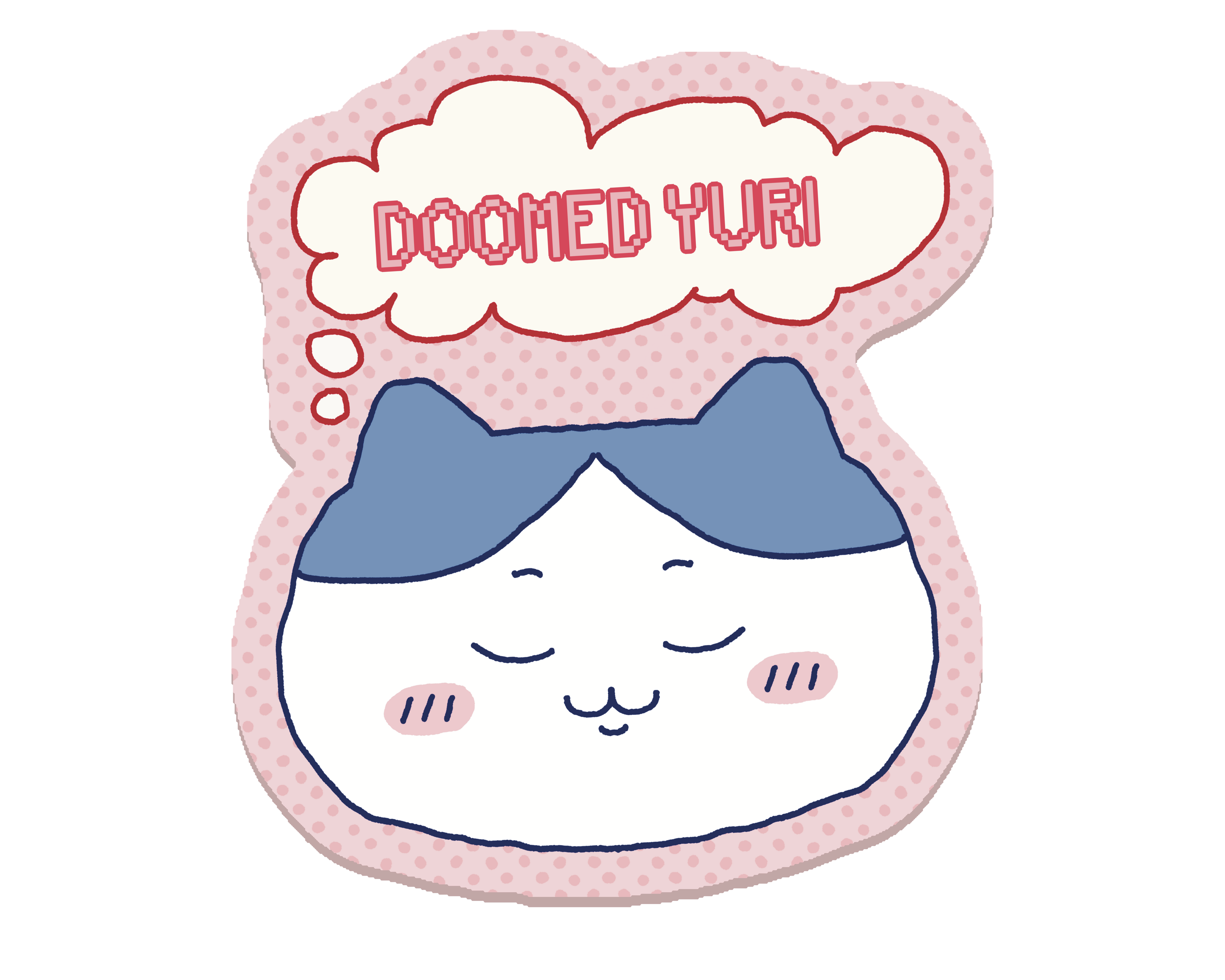 Doomed Yuri Sticker