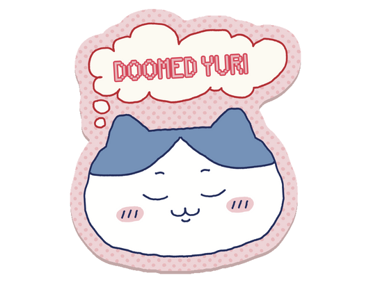 Doomed Yuri Sticker