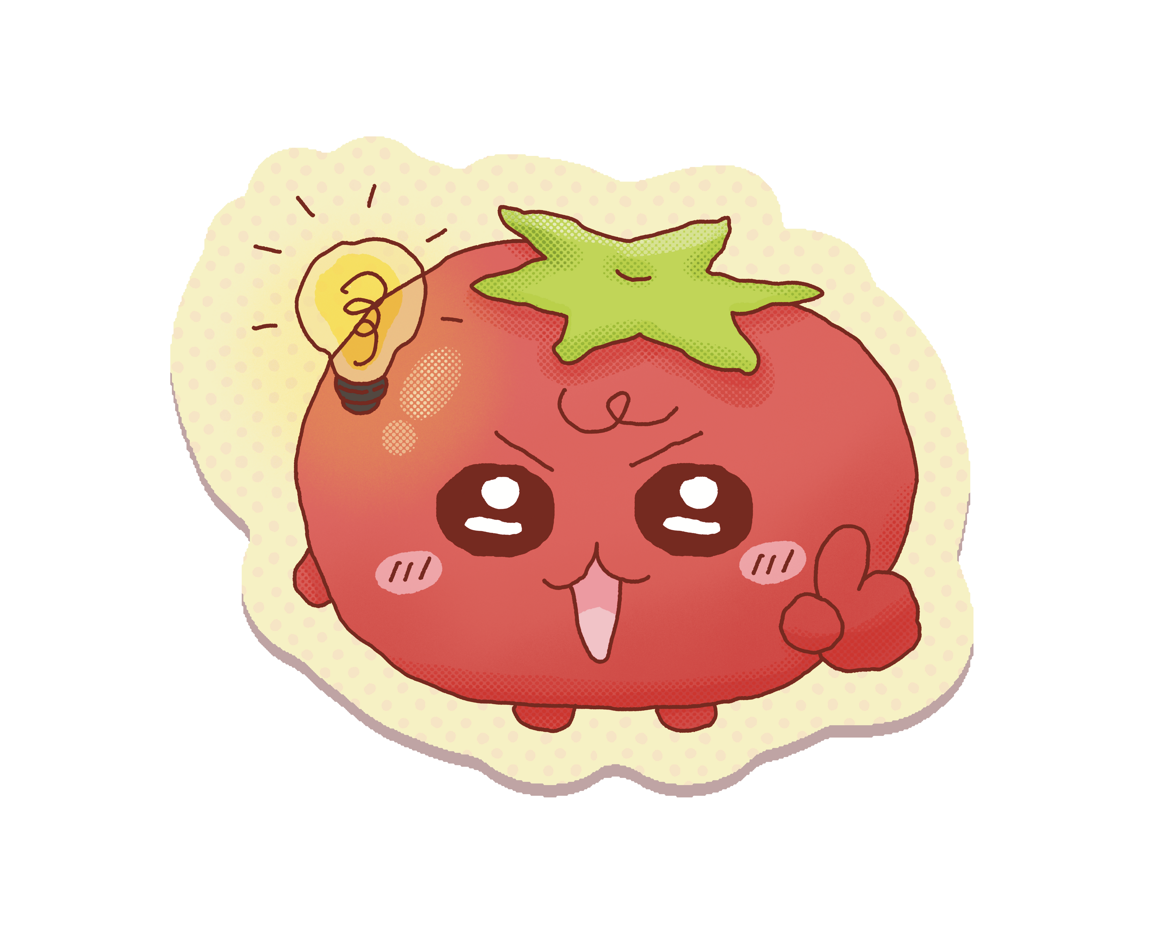 Tomato Idea Sticker