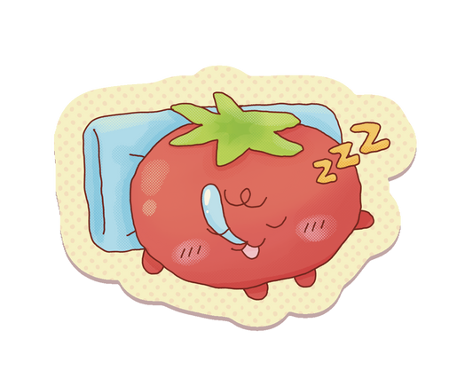 Eepy Tomato Sticker