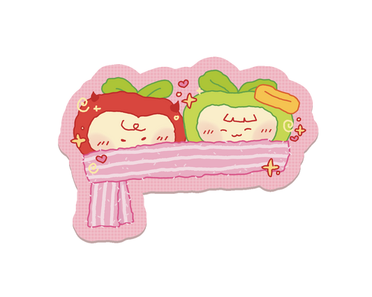Two Lovers Stickers