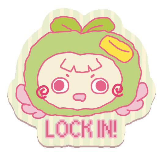 Lock In Sticker