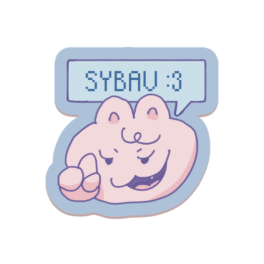 SYBAU Sticker