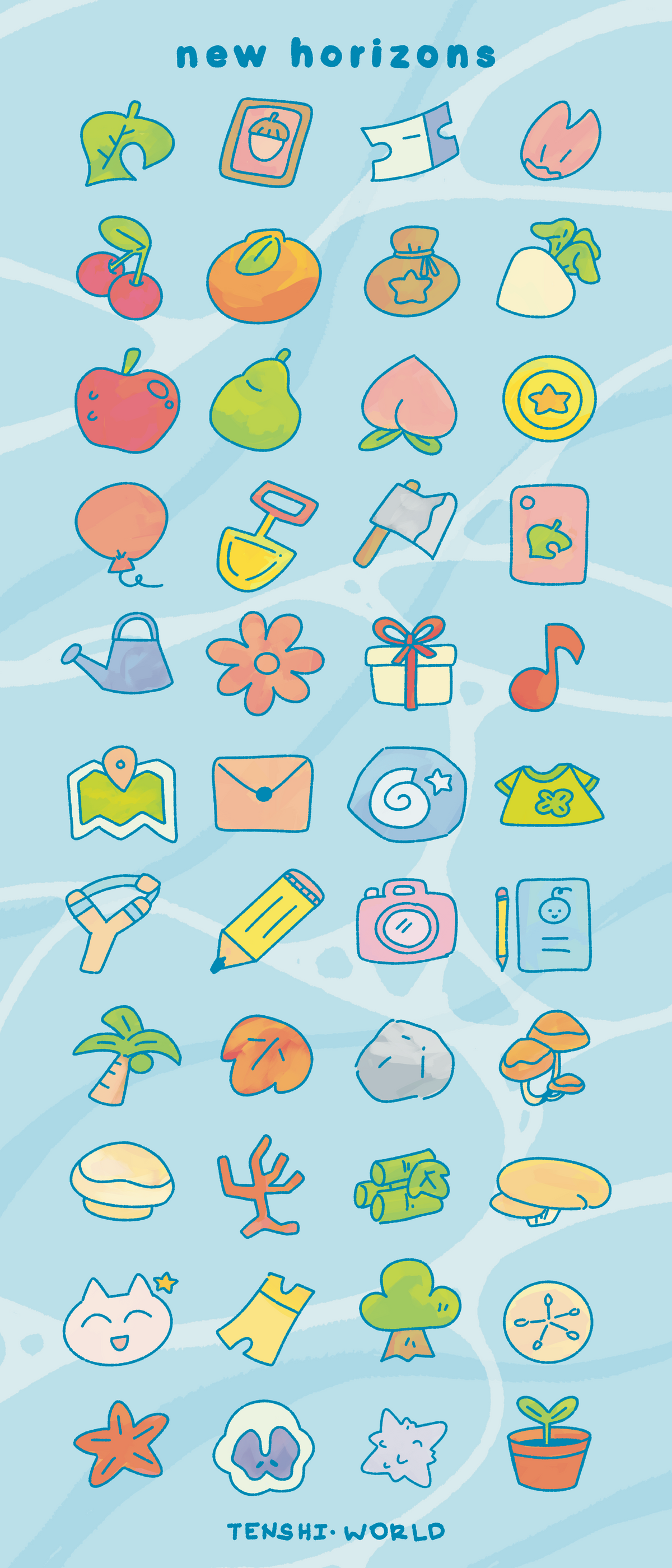 Clear Journaling Sticker Sheet