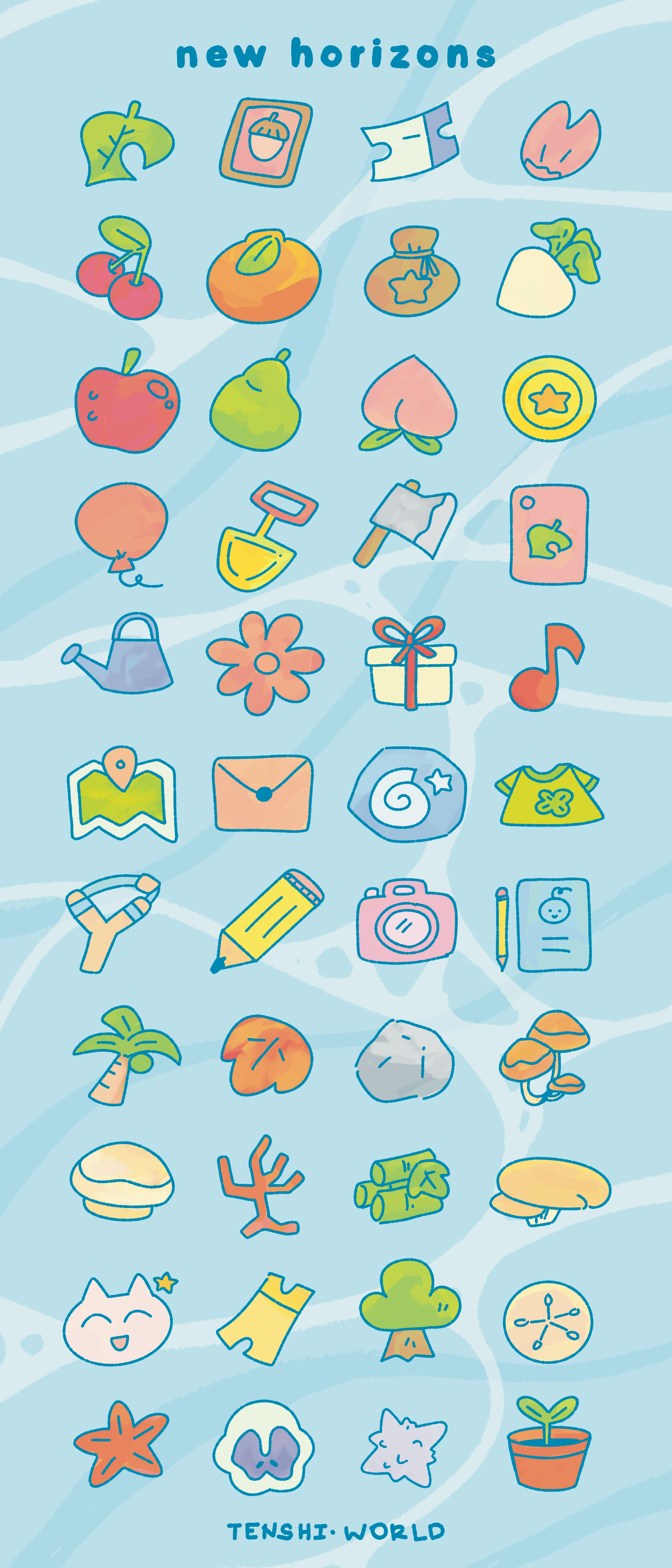 Clear Journaling Sticker Sheet