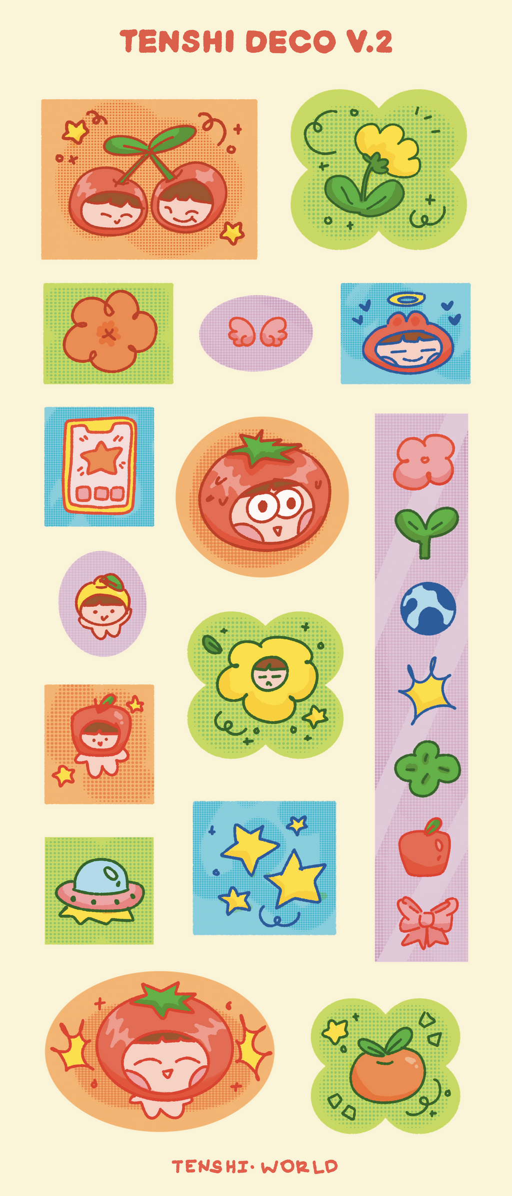 Clear Journaling Sticker Sheet