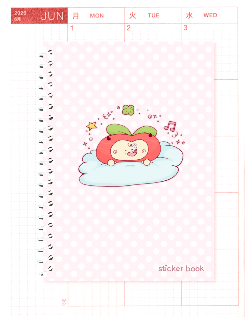 A5 Sticker Notebooks