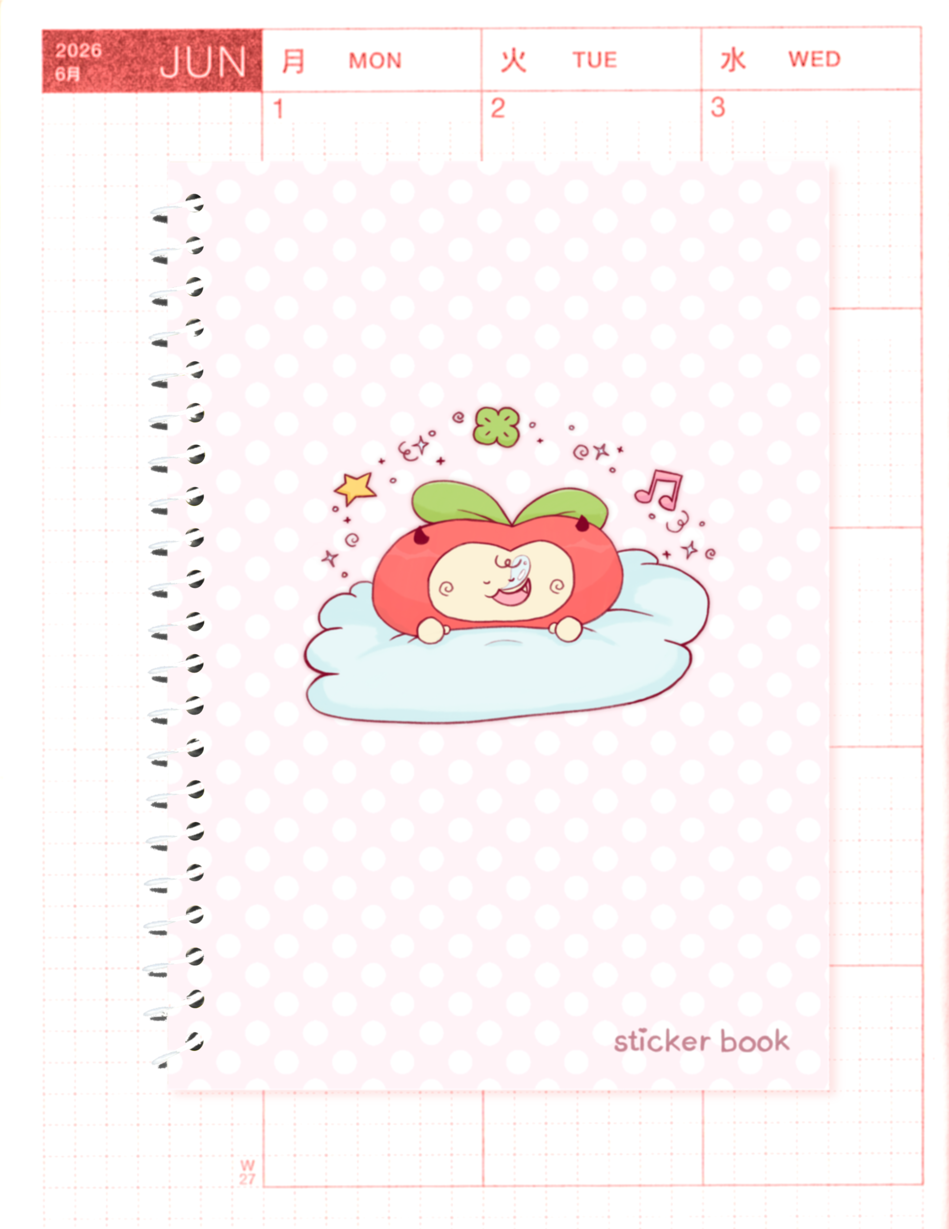 A5 Sticker Notebooks