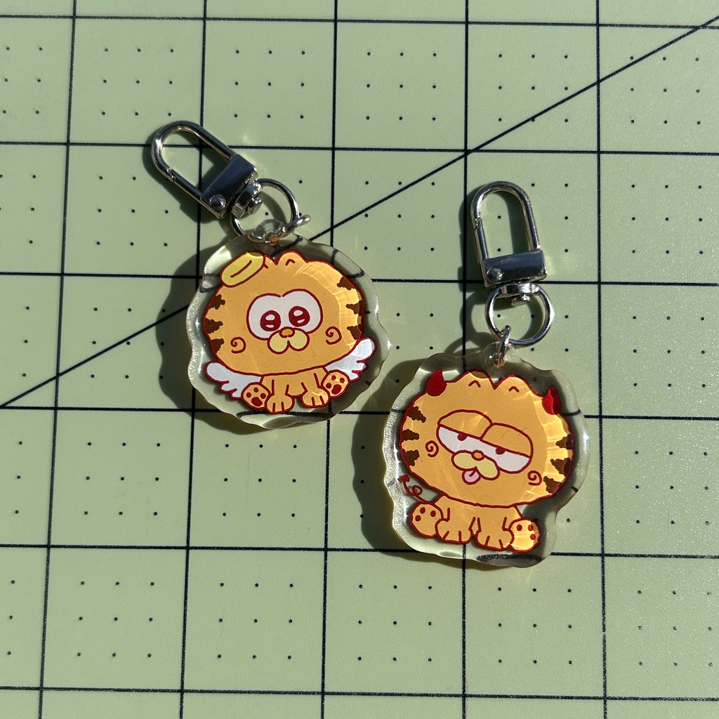 garf angel and garf devil