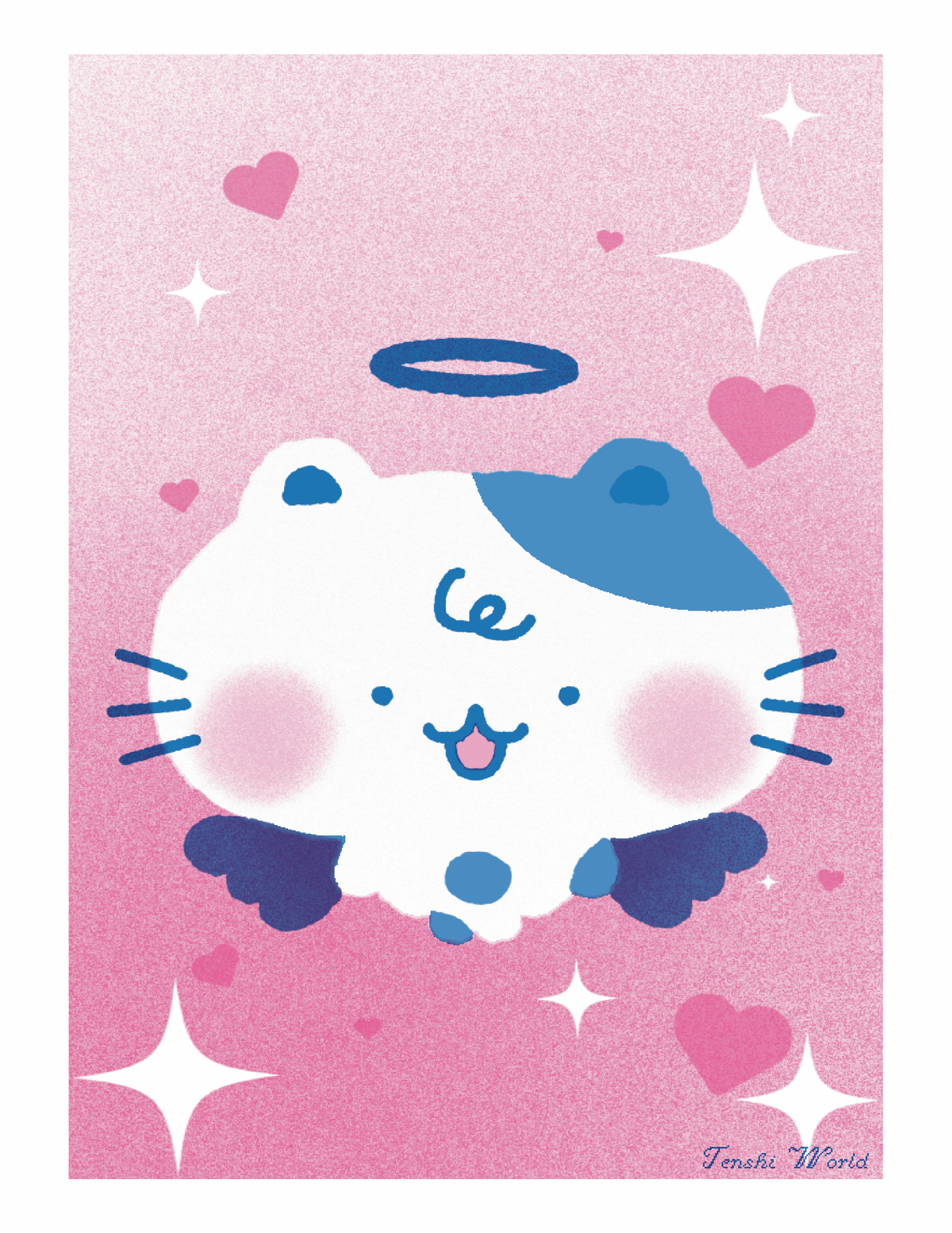 Cat Riso Print