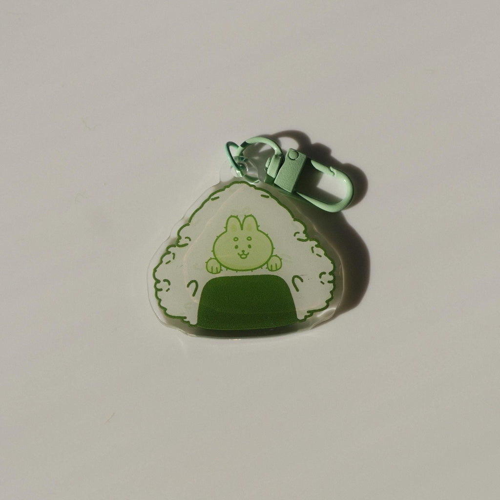 animal onigiri keychains