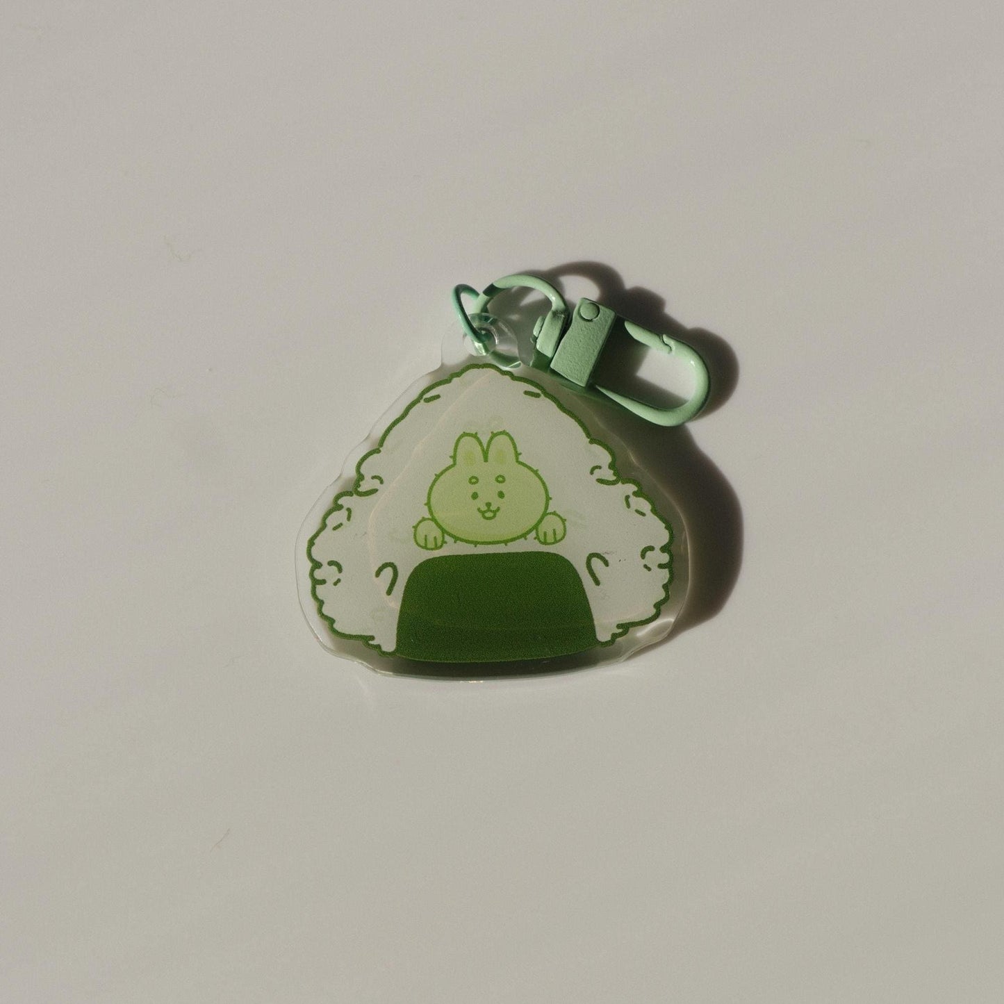 animal onigiri keychains