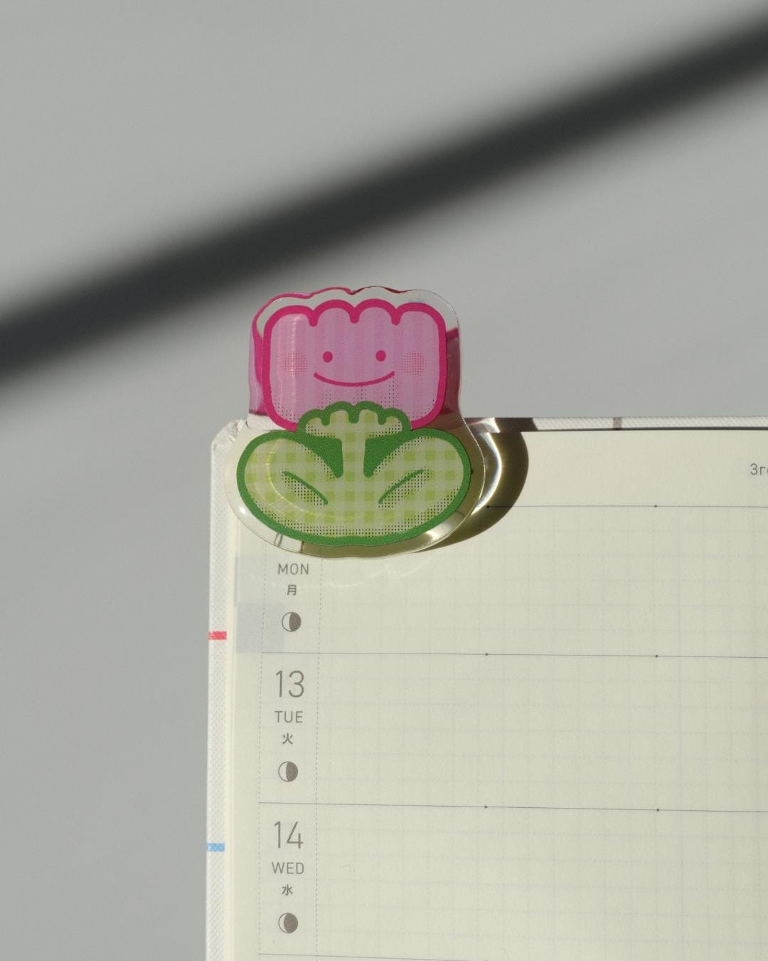 Stationery clips | clips for hobonichi planners journals and chips