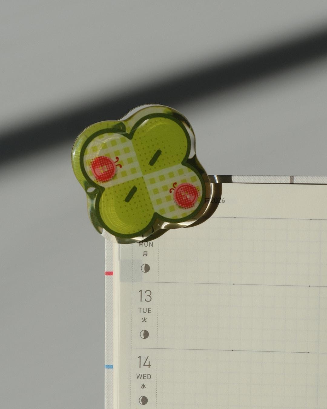 Stationery clips | clips for hobonichi planners journals and chips