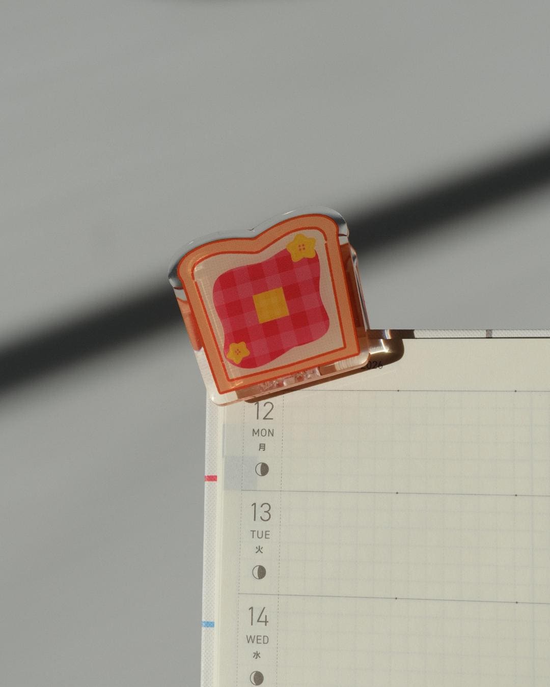 Stationery clips | clips for hobonichi planners journals and chips