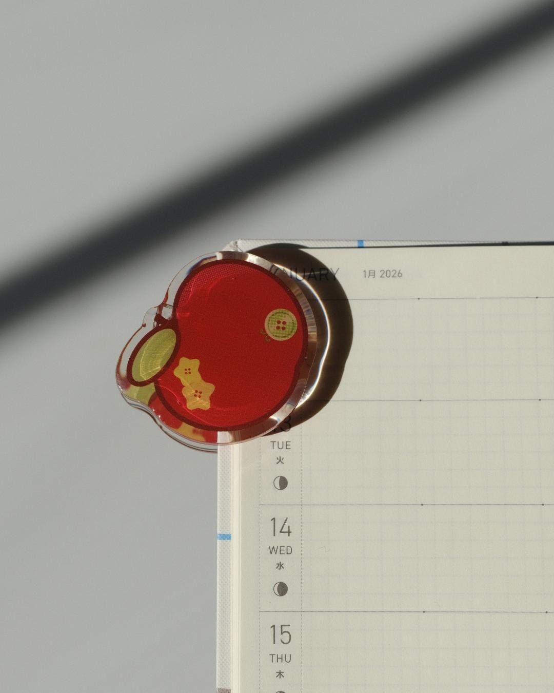 Stationery clips | clips for hobonichi planners journals and chips